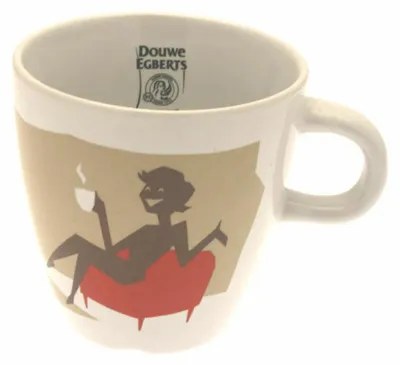 Image de Douwe Egberts Design Tasse Kaffee Becher Kaffeetasse Rot Porzellan 250 ml