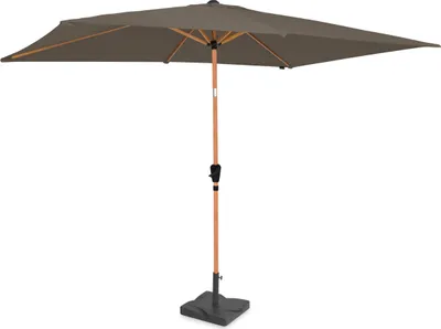 Produktbild von Parasol Rapallo 200x300 combi - Wood - With Parasol base GP517XX