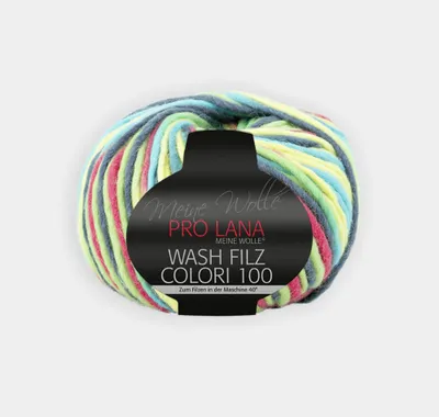 Produktbild von Pro Lana Wash Filz Colori 100g Farbe 703