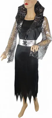 Produktbild von Spinnen-Lady Damen Kostüm / Gr. 38/40