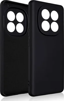 Produktbild von Beline Silikonhülle Für Xiaomi Redmi Note 14 Pro Plus 5G Schwarz