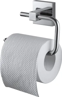 Produktbild von Haceka Mezzo toiletrolhouder zonder klep 14,2x5x10,7cm chroom