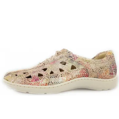 Produktbild von Waldläufer Schnürhalbschuhe durchbrochen in rose/pink, Gr. 3