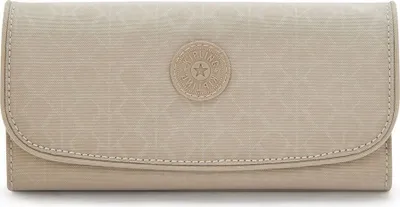 Produktbild von Kipling Money Land funktionales Portemonnaie KI4191 Signature Beige Emb