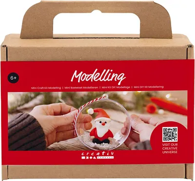 Obrázek produktu pro Creativ Company CC Mini Hobby Set Modelářská vánoční ozdoba Father Christmas