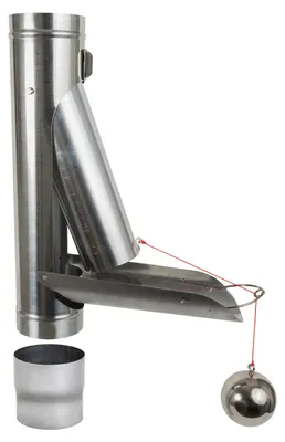 Produktbild von Regenwasserklappe Zink automatisch mit Schwimmer DN 100 inkl. Adapter