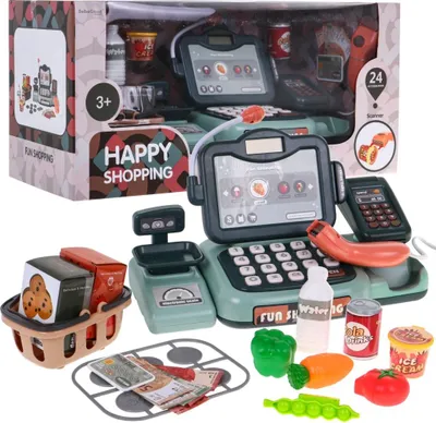 Obrázok produktu pre Detská pokladňa s príslušenstvom - HAPPY SHOPPING
