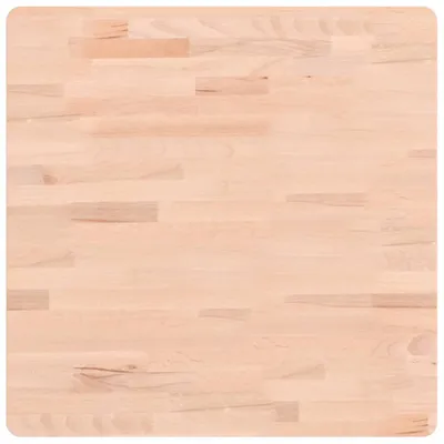Immagine prodotto di Piano tavolo vidaXL 60x60x1,5 cm, quadrato, in legno massello di faggio