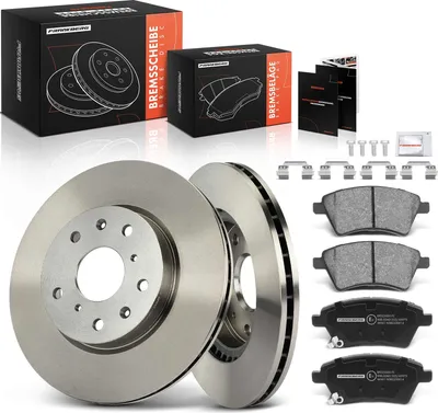 Immagine prodotto di Frankberg 2x dischi freno 4x pastiglie freno asse anteriore per Fiat Sedici FY 1.6L 1.9L 2.0L 2006-2014