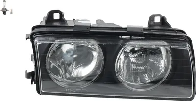 Produktbild von Scheinwerfer passend für BMW 3er E36 09/1994-04/1999 Rechts Leuchtmittel 63128363496 8363496 Johns