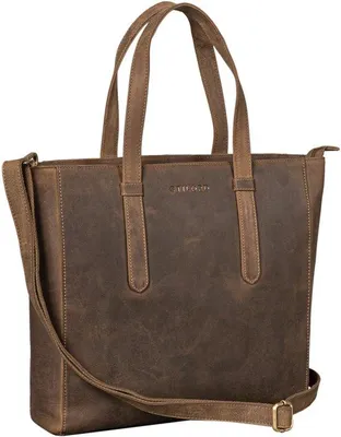 Immagine prodotto di Borsa della spesa grande in pelle XL marrone