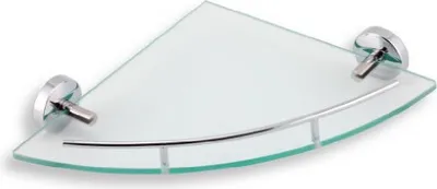 Produktbild von Novaservis Eckregal mit Reling Metalia 11 Chrom