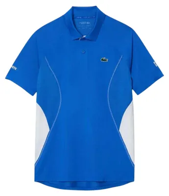 Obrázek produktu pro Lacoste – Pánské polo tričko „Tennis x Novak Djokovic“, standardní střih GT13020 (M) (modré)