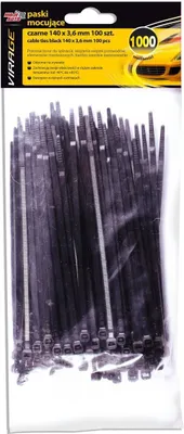 Produktbild von 100x VIRAGE Kabelbinder 96-007 140mm 3,6mm