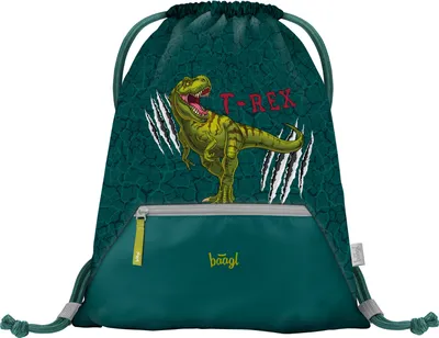 Zdjęcie produktu dla Torba BAAGL z przegrodą zapinaną na zamek T-REX
