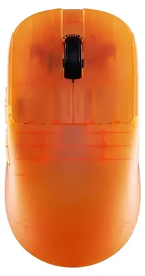 Image de Souris de jeu sans fil ATK Blazing Sky ZERO EXtreme (PC), 42 000 DPI, 8K Hz, couleur orange givré