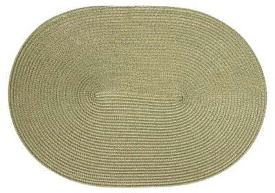 Produktbild von CONTINENTA Tischset oval, schilfgrün 45x31 cm 6602 4017167660202