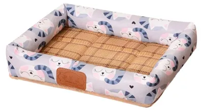 Image de Lit pour animaux de compagnie avec coussin respirant