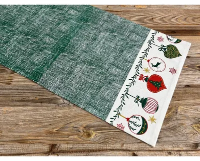 Immagine prodotto di Runner da tavola CHIARA motivo natalizio, 100 % cotone 40x100 cm