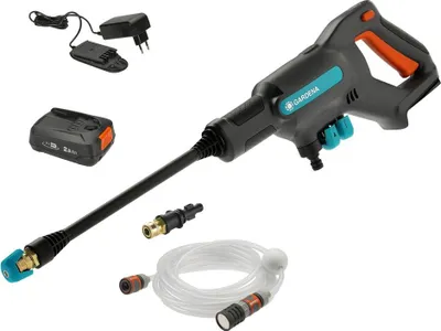 Immagine prodotto di GARDENA AquaClean 24 / 18V P4A Medium Pressure Washer - 18V Battery Included - Complete Kit (14800-20)
