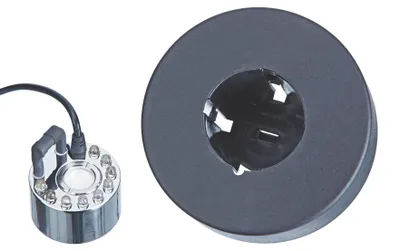 Produktbild von Teichnebler Pontec 87989 PondoFog RGB mit LED-Beleuchtung, anthrazitfarben