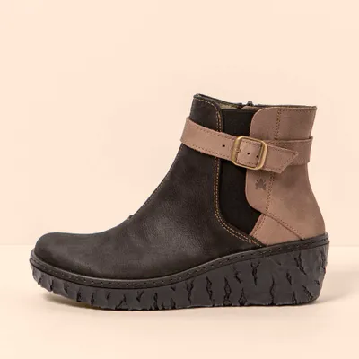 Image de El Naturalista Bottines pour Femme N5133 PLEASANT BLACK-PLUME / MYTH YGGDRASIL Couleur Noir