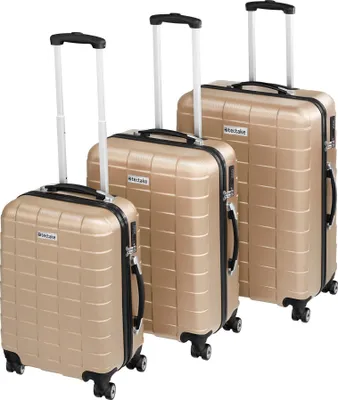 Produktbild von tectake® Hartschalenkoffer-Set Jakub 3-teilig, aus robustem ABS-Kunststoff