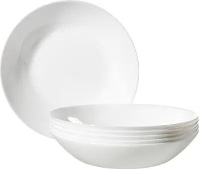 Produktbild von Ritzenhoff & Breker Teller fresh Ø 20 cm weiß 6er Set Opal Glas Mikrowellengeeignet