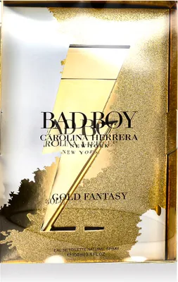 Zdjęcie produktu dla Carolina Herrera Bad Boy Gold Fantasy EDT 100 ml M