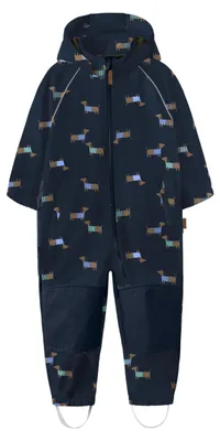 Productafbeelding van Name IT Jungen Nmmalfa08 Softshell set, all-over print, kleur: donker saffierblauw, maat: 110 cm