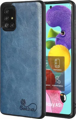 Immagine prodotto di Cover in vetro temperato per Samsung Galaxy A52 5G, silicone, solido, blu navy