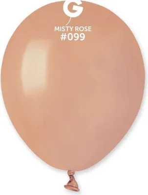Immagine prodotto di Palloncino in lattice MINI - 13 cm - Rosa nebbioso pastello - 1KS
