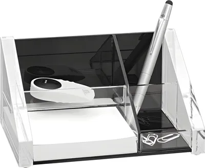 Produktbild von WEDO Utensilienständer "acryl exklusiv" glasklar/schwarz
