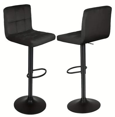 Immagine prodotto di Sgabelli da bar - Set di sgabelli da bar - Sgabelli da bar - Sgabelli da cucina - Sgabelli - Regolabili - Girevoli