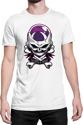 Immagine prodotto di Maglietta da uomo Dragon Anime Manga Ball Z Frieza 01, Man L , Blanc