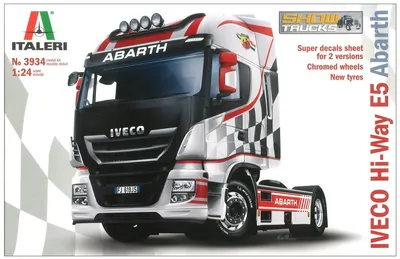 1:24 Iveco HI-WY E5 Abarth Plastikmodellbausatz