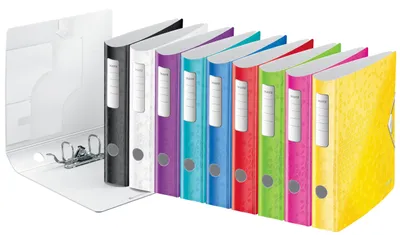 Immagine prodotto di LEITZ 11070026 LEITZ Active WOW 1107 Cartella rossa in plastica 6,5 cm DIN A4