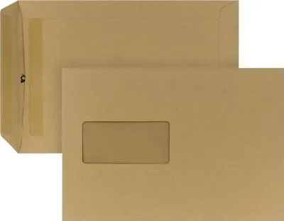 Produktbild von POSTHORN Versandtasche 05240336 C5 mF sk 90g br 500 St./Pack.