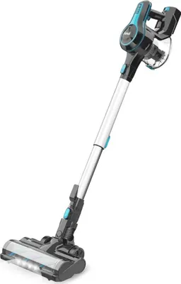 Obrázek produktu pro Bezdrátový vysavač 6 v 1 – akumulátorový vysavač N5 – sací výkon 12 000 Pa – motor 130 W – výdrž až 45 minut – nádoba na prach 1,2 l – 5stupňová filtrace – LED osvětlení