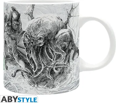 Immagine prodotto di Tazza in Vetroceramica Cthulhu - Landscape (320 ml)