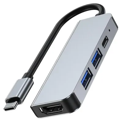 Zdjęcie produktu dla Tech-Protect V2-Hub Adapter 4In1 Grey