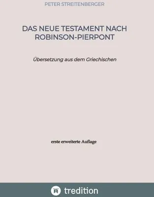 Produktbild von Das Neue Testament nach Robinson-Pierpont