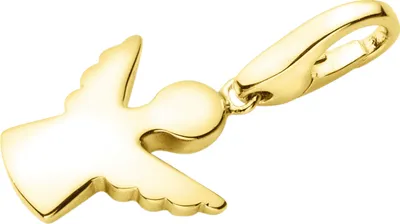 Produktbild von Charm Giorgio Martello Milano Engel, vergoldet, Silber 925 Gold Onesize