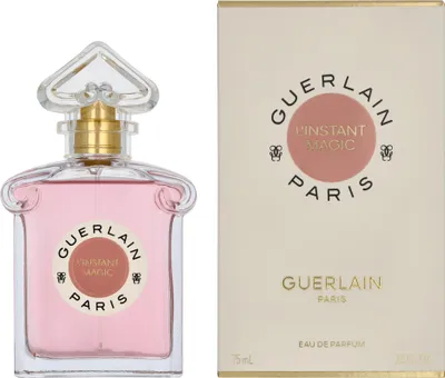 Produktbild von Guerlain L'Instant Magic, Frauen, 75 ml, Nicht nachfüllbare Flasche, Bergamotte, Moschus, Rose, Mandel, Zedernholz, Sandelholz, Tonka-Bohne
