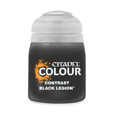 Produktbild von Citadel Contrast Paint (Black Legion) - Kontrastfarbe - Schwarz