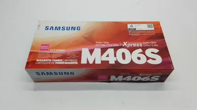 Produktbild von Samsung CLT-M406S Magenta Original Tonerkartusche, 1000 Seiten, Magenta, 1 Stück(e)