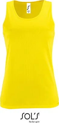 Produktbild von SOLs 02117 | Damen Sports Tank Top Sporty - Farbe: Neon Yellow - Größe: M
