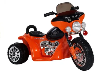 Produktbild von Leantoys Oranges Elektro-Kindermotorrad JT568