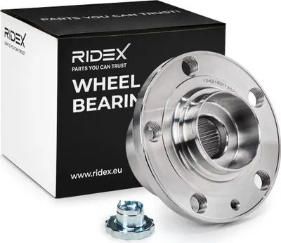 Produktbild von RIDEX Radlagersatz Vorne Links Rechts für SKODA Fabia II Schrägheck (542) 120mm 654W0642