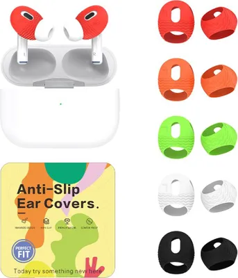 Zdjęcie produktu dla INF Silikonowe wkładki do słuchawek AirPods Pro 2 - 5 par, antypoślizgowe